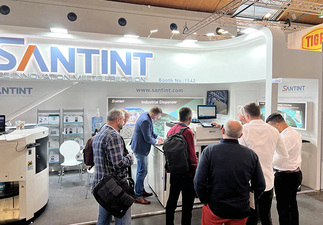 santint global exhibition, tiaoseshebei